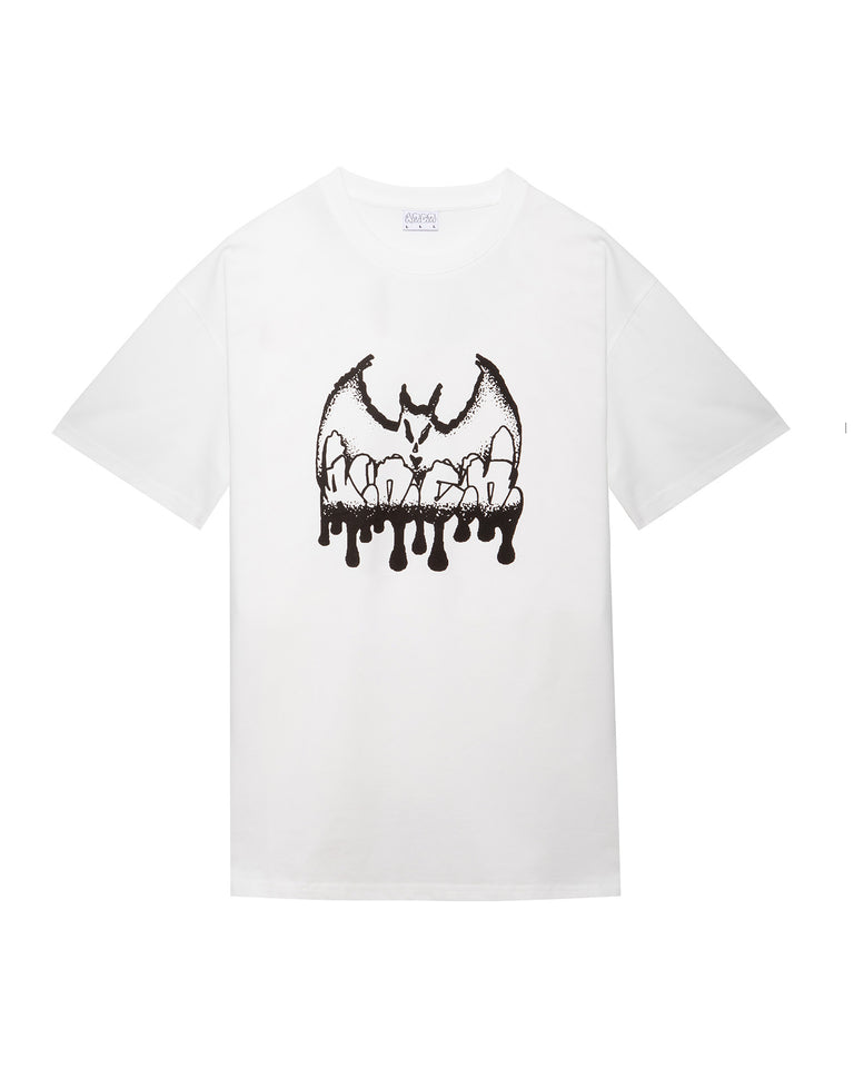 WHITE BAT TEE